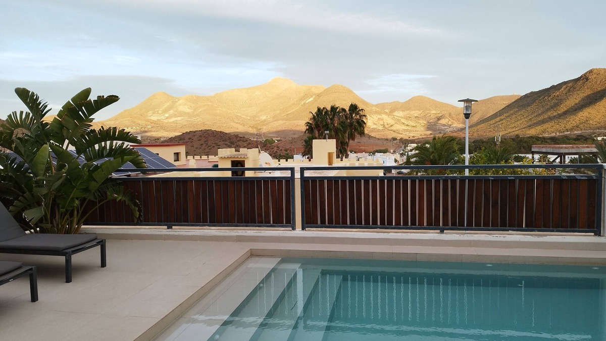 San Jose Villa | Spanish villa in Cabo de Gata . 10 min from the beach. Private saltwater pool. .