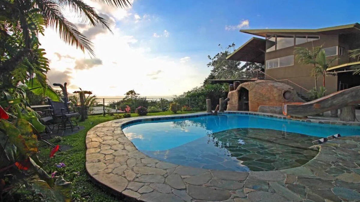 Santa Barbara House | Spectacular Lake And Volcano View, Modern Bali Style Homes.