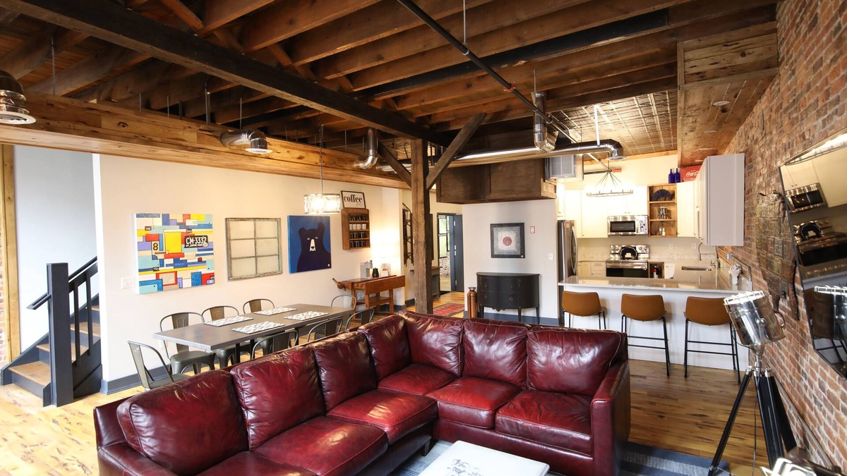 Glens Falls House | Spectacular Roof Top Patio 3bd Apartment in Downtown Glens Falls