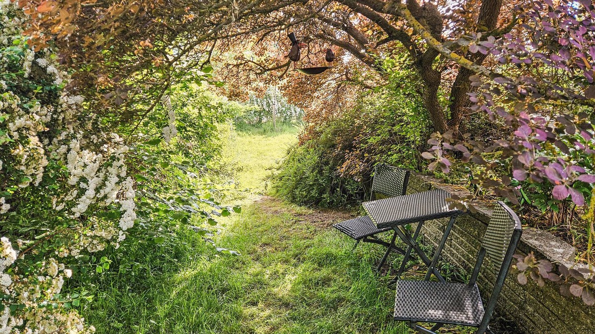 Bog By House | Spend a wonderful time with the family in this cozy vacation home.