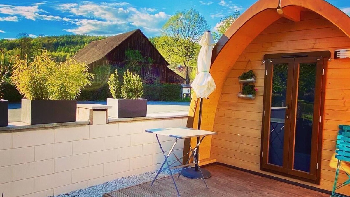 Pottenstein Cabin | Spend the night in a different way in unique pods in Switzerlad