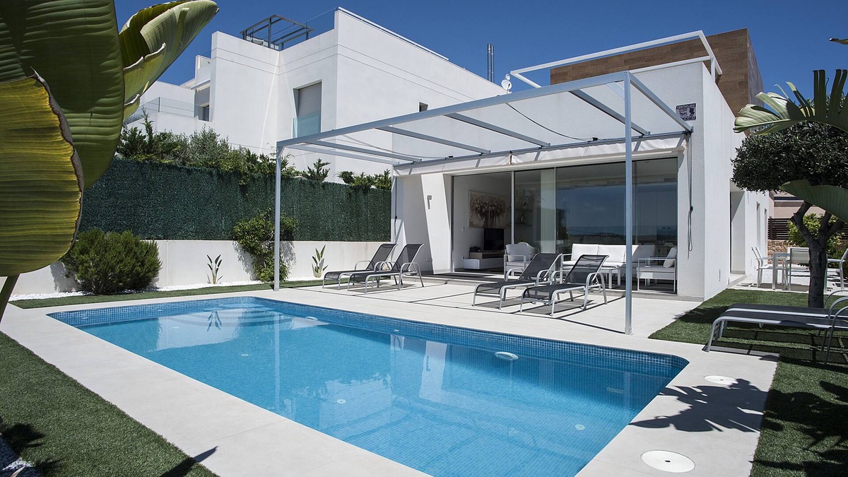Orihuela Costa Villa | Spendid villa with breathtaking sea view close to beaches and golf courses