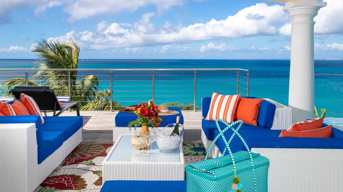 Grand Case Villa | SPLENDID VIEW! BEACH ON FOOT! NEW!