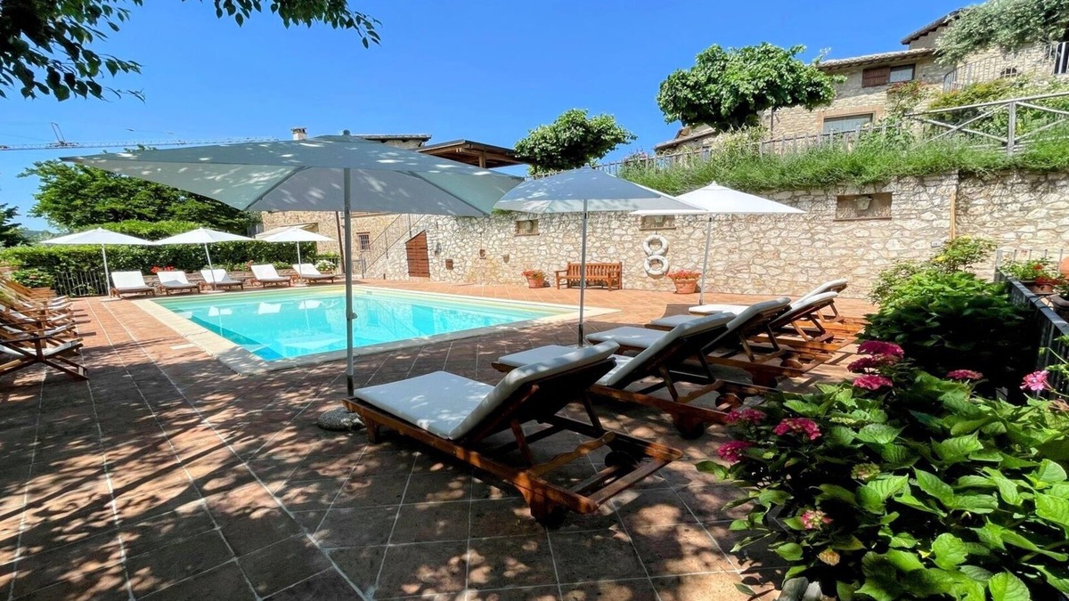 Spoleto Villa | Spoleto Splash : Tower with private garden + terraces - sleeps 4/5