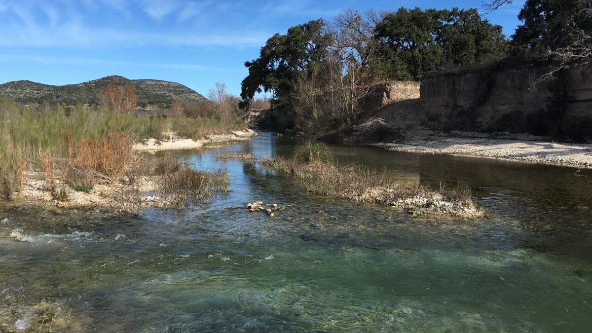 Barksdale Cabin | Spring Break fun on the crystal clear Nueces river.