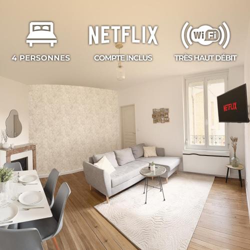Mont d'Arene Apartment | Spring - Centre-Ville - Gare - Spacieux - Netflix