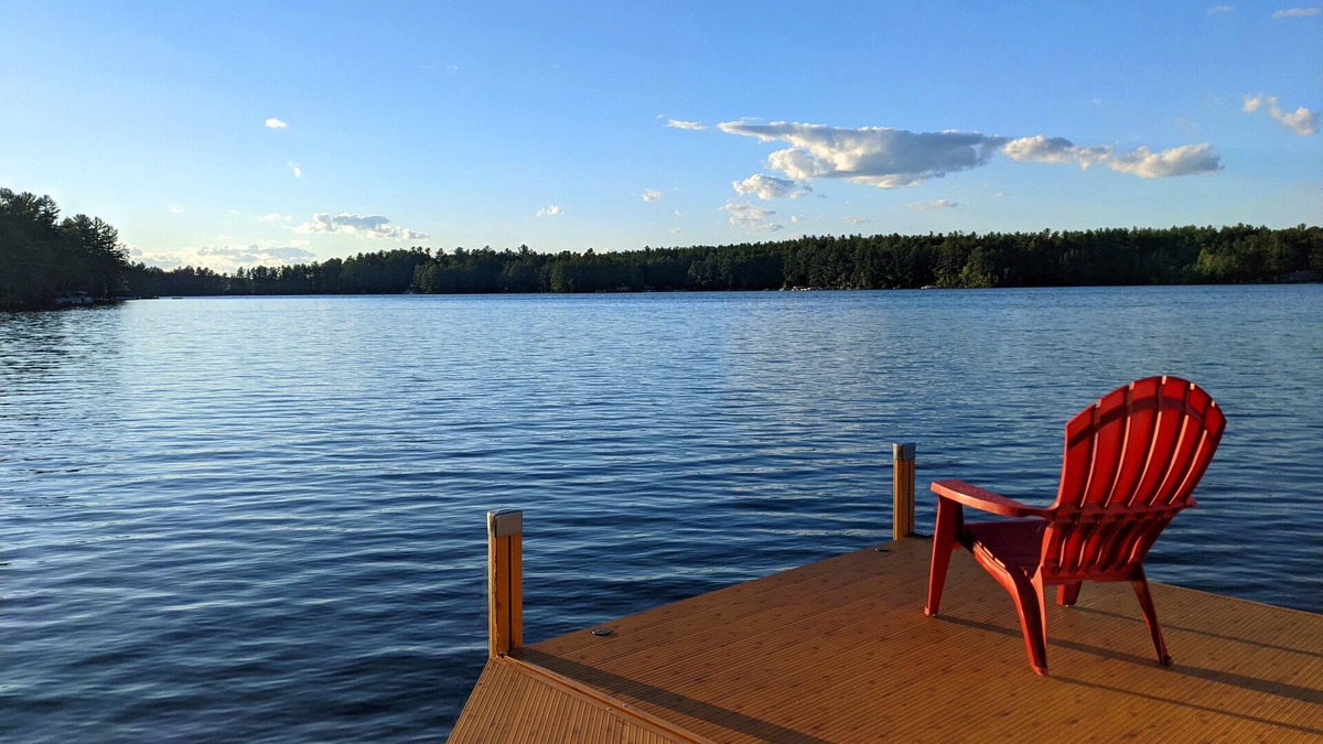 Shapleigh House | SQUARE POND Waterfront Lake House With Beautiful Views, Dock and Swimming Float!