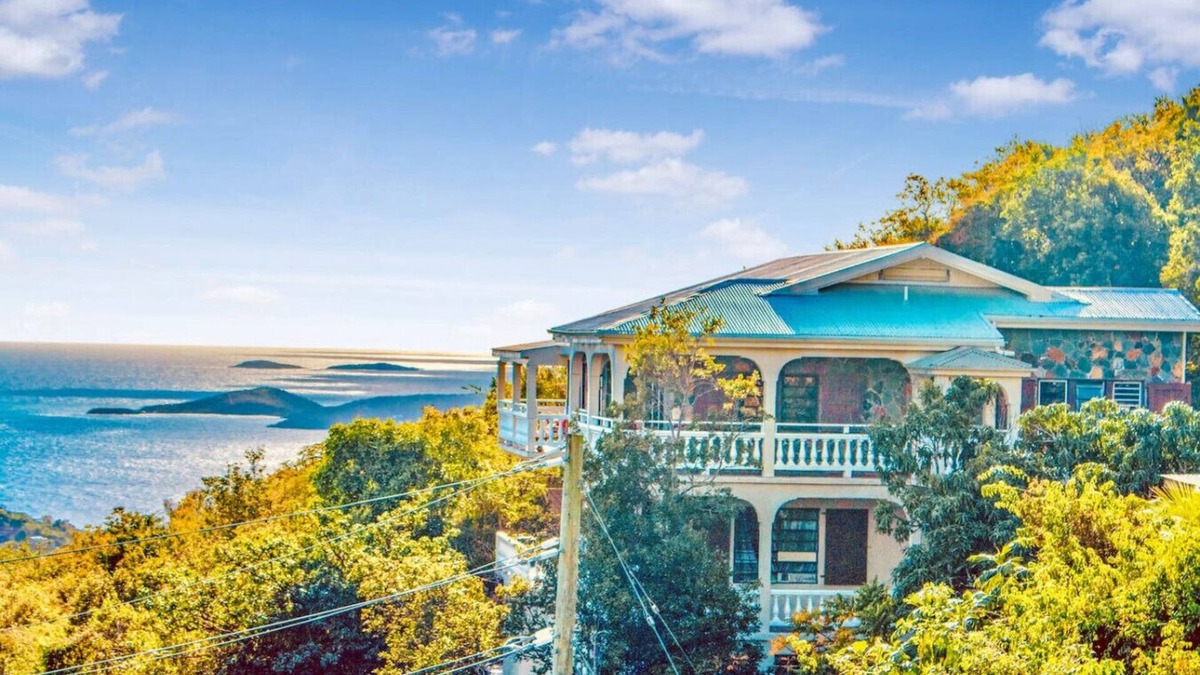 Estate Pastory House | St. John USVI, Modern Villa, Oceanview, King Suite
