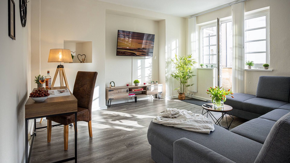 Nordliche Altstadt Apartment | Stadtoase am Doberaner Platz New6pers