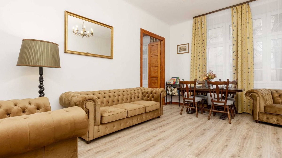 Nowa Praga Apartment | Stalowa 9 | Gold and Wood Apartment | Two Bedrooms