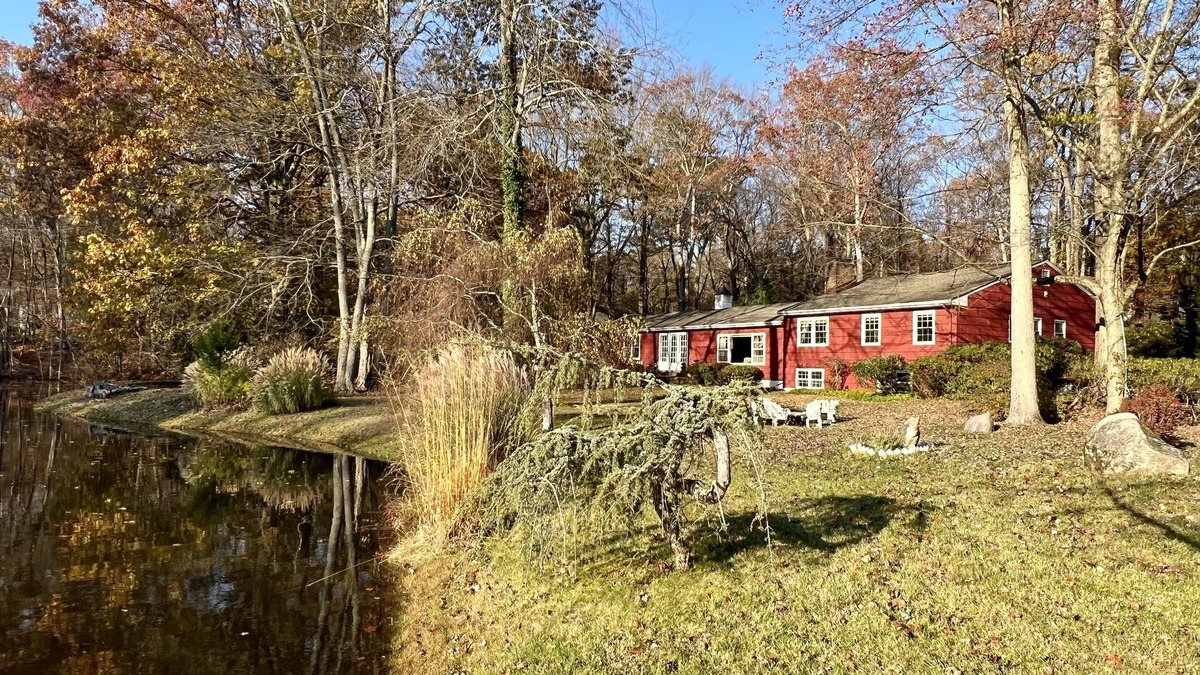 North Stamford House | Stamford Serenity: Cozy Pondside Haven: 3 Beds : 2.5 Bathrooms : In-Ground Pool