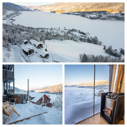 Skeikampen Villa | Stamp and sauna! Small farm with fantastic view!