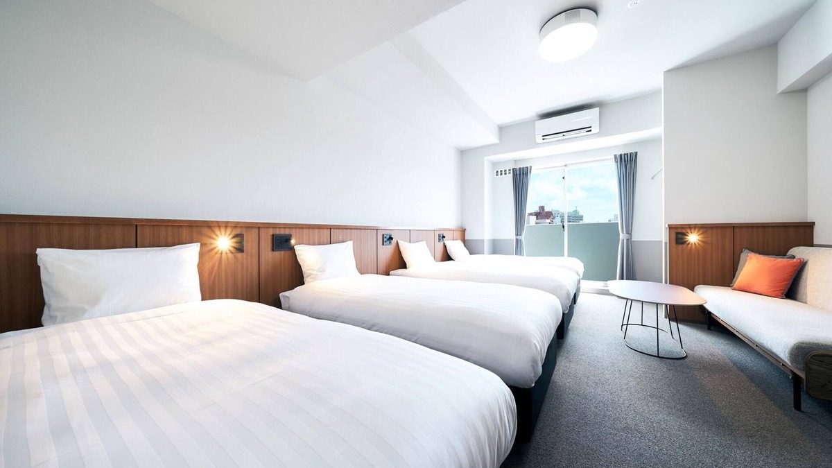 Tsuboya Apartment | Standard 5 BedsLarge Bathroom35m2 /Naha Okinawa