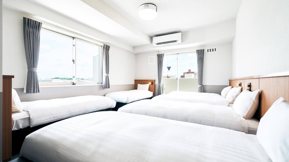 Tsuboya Apartment | Standard 6 beds Bath with washroom 45 m2 /Naha Okinawa