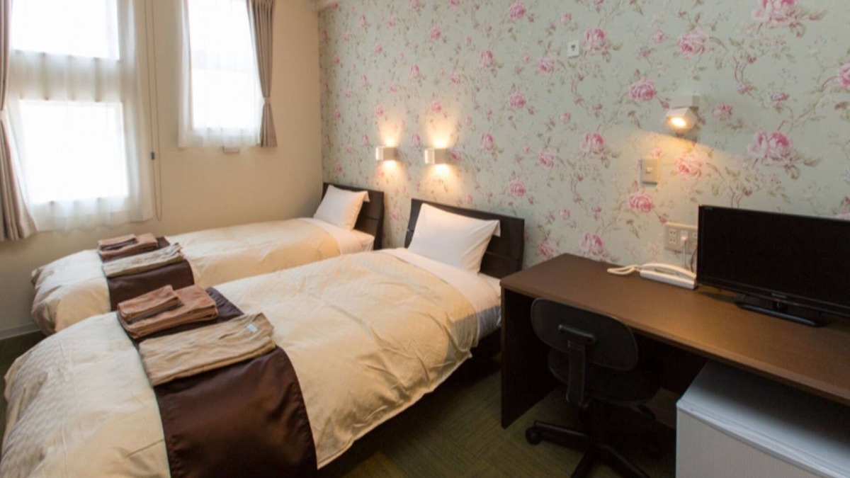 Shiwa Hotel | Standard plan Twin room nonsmoking wit/Shiwa-gun Iwate