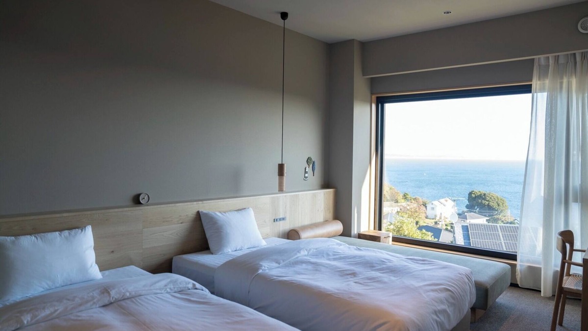 Manazuru Hotel | Standard room with ocean view Breakfast included/Ashigarashimo-gun Kanagawa