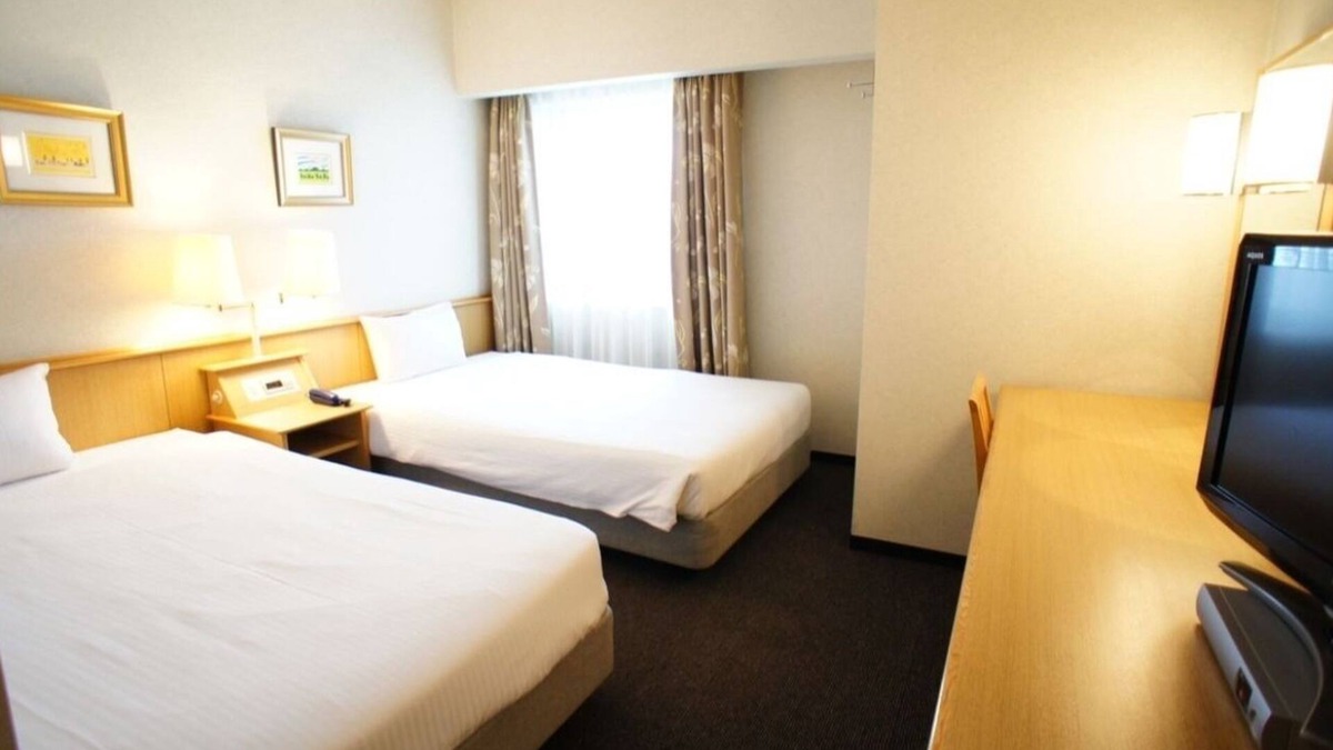 Suminoe Hotel | Standard twin smoking 20 square meters Room w/Osaka Ōsaka