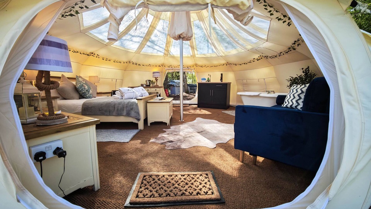Aldborough RV Rental | Stargazer w/Sauna (Deer's Glade)