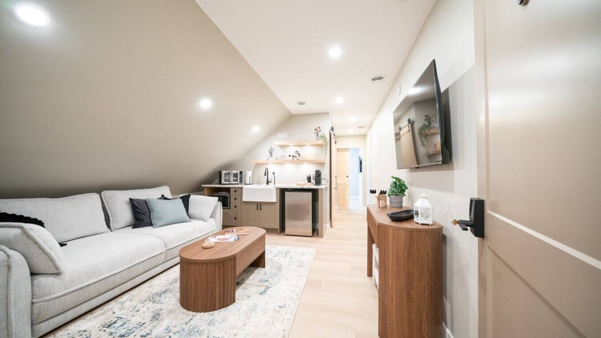 Spencerville Apartment | Stay Above The Village Pantry- Suite 1