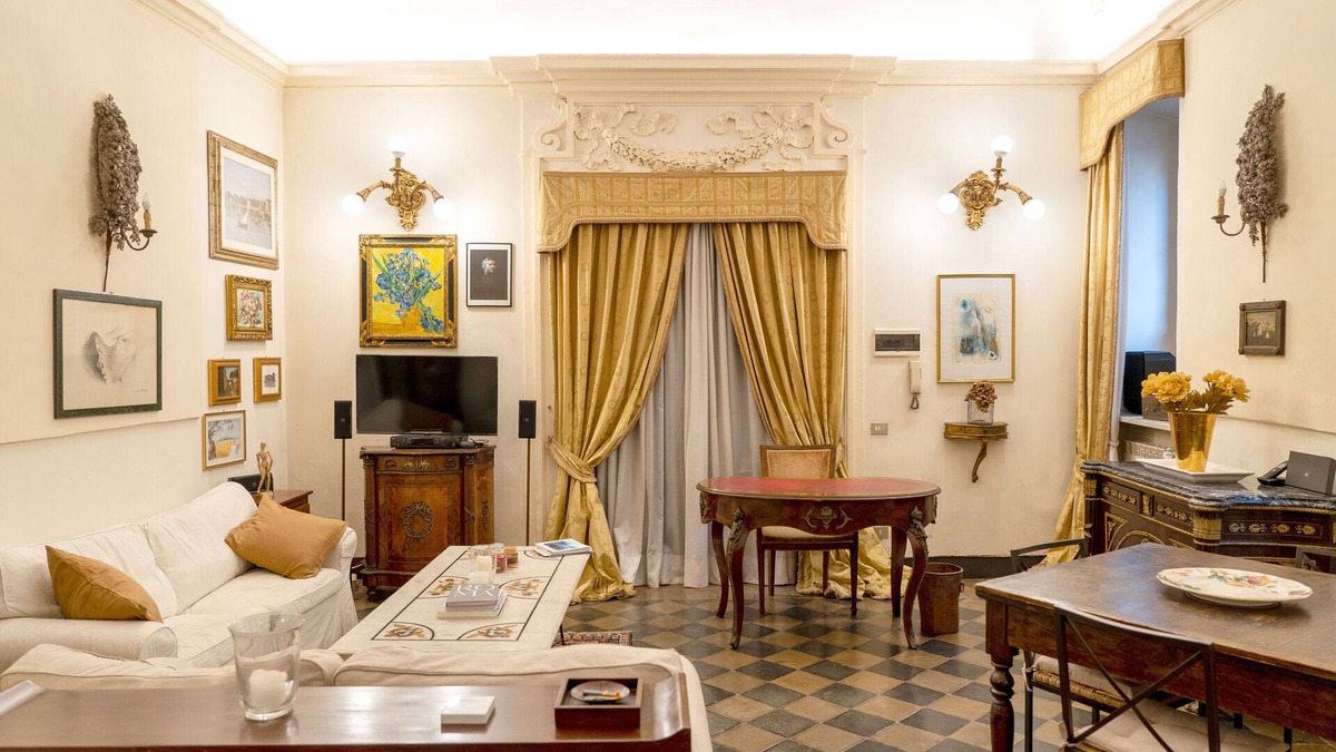 Campitelli Apartment | Stay in a 15th century church turned elegant home in the heart of Rome!