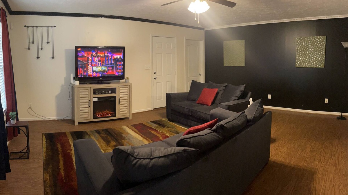Terry Sanford House | Stay in a cozy downtown cottage within 5 mi of I-95, Hwy 301 & NC Hwy 87!