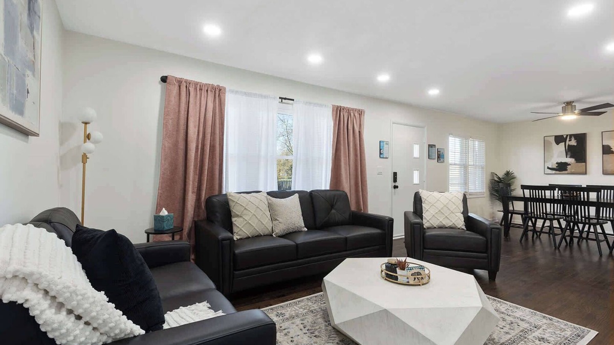 New Century House | Stay & Relax|4 BR home|Private Parking+Pool Table