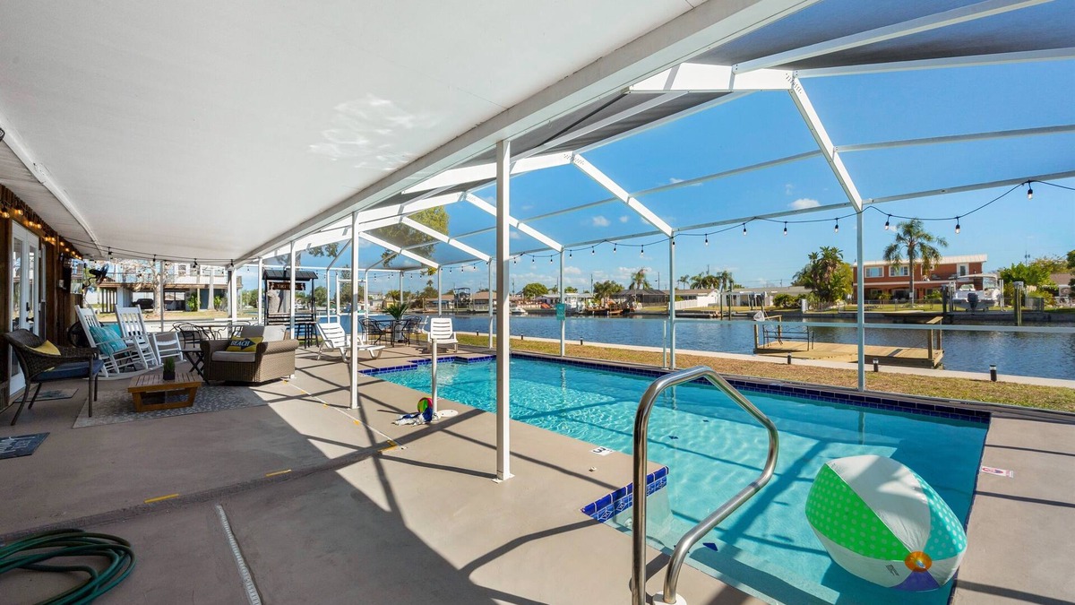 Sea Ranch On The Gulf House | "Stay Salty" Florida Pool/Canal Home, 4 bed, 3.5 bath, bring boat!