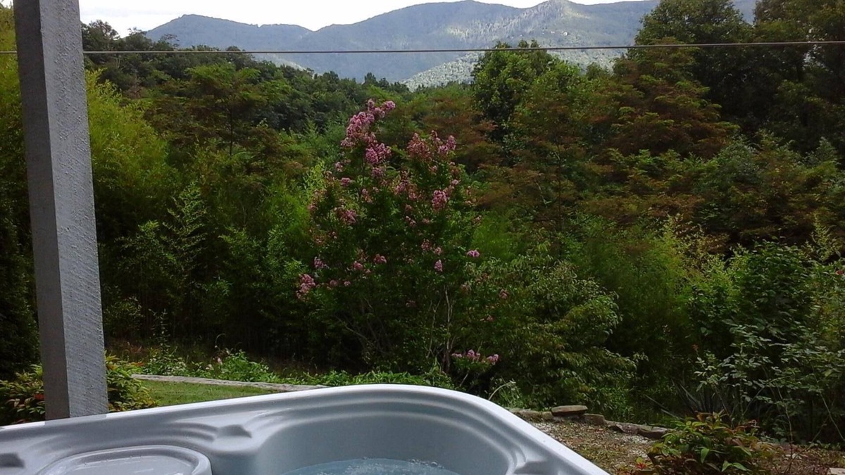 Maggie Valley House | Stay with Confidence-24 hr Views-Hot Tub-Fast WiFi-Carport