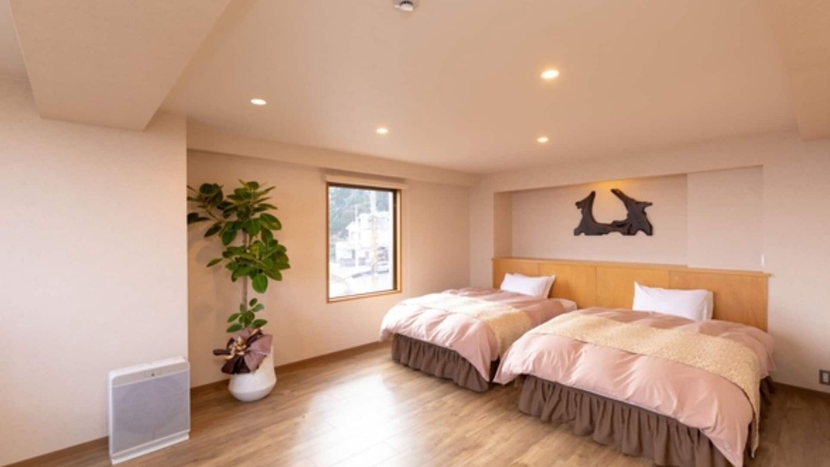 Beppu Hotel | Stay without meals 3F Twin room with indoor hot spring bath nonsmoking/Beppu Ōita