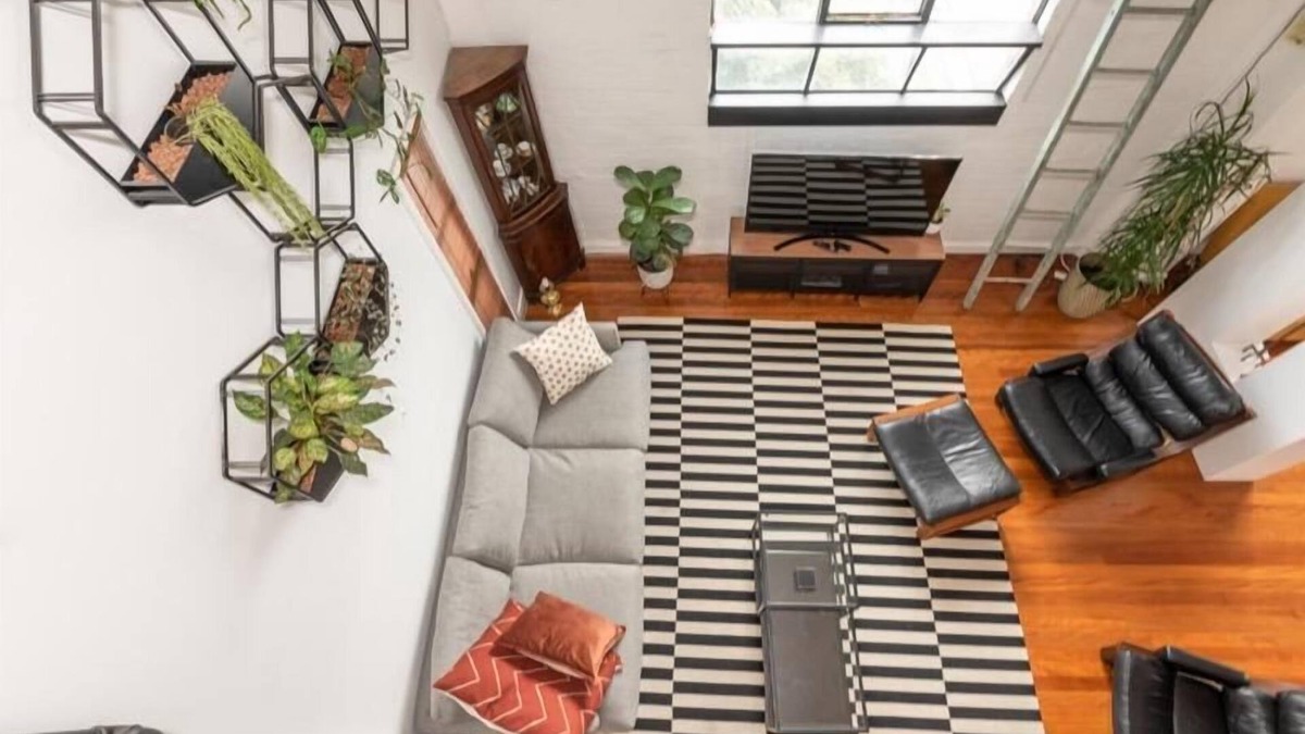 Collingwood North Apartment | StayCentral - Fitzroy Converted Warehouse Penthouse - Rose St, Fitzroy - 2 Bedrooms, 2 Beds, 1 Bathrooms, 1 secure undercover parking spot and 1 permit for street parking.