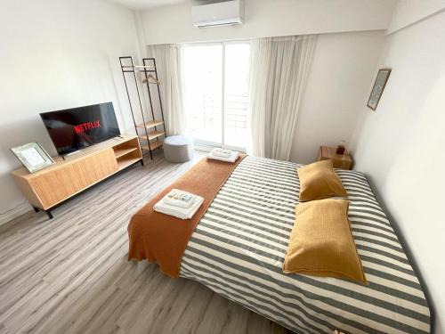 Colegiales Apartment | StayHub Departamento luminoso colegiales-Belgrano cama matrimonial