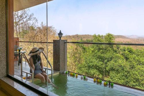 Suryamal Villa | StayVista's Tinted Skies - Villa with Private Pool & Jacuzzi