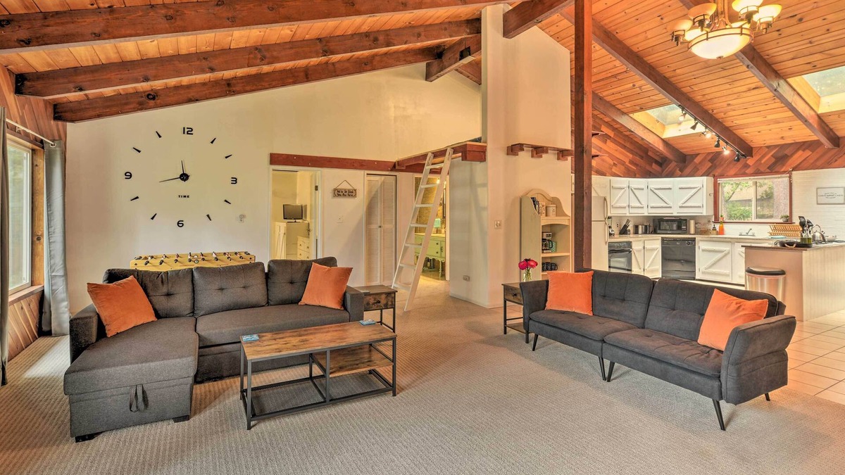 Salyer House | Step-Free Hawkins Bar Home Near Trinity River