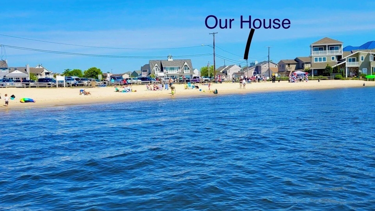 Bayville House | Steps from the beach! Come sail away!