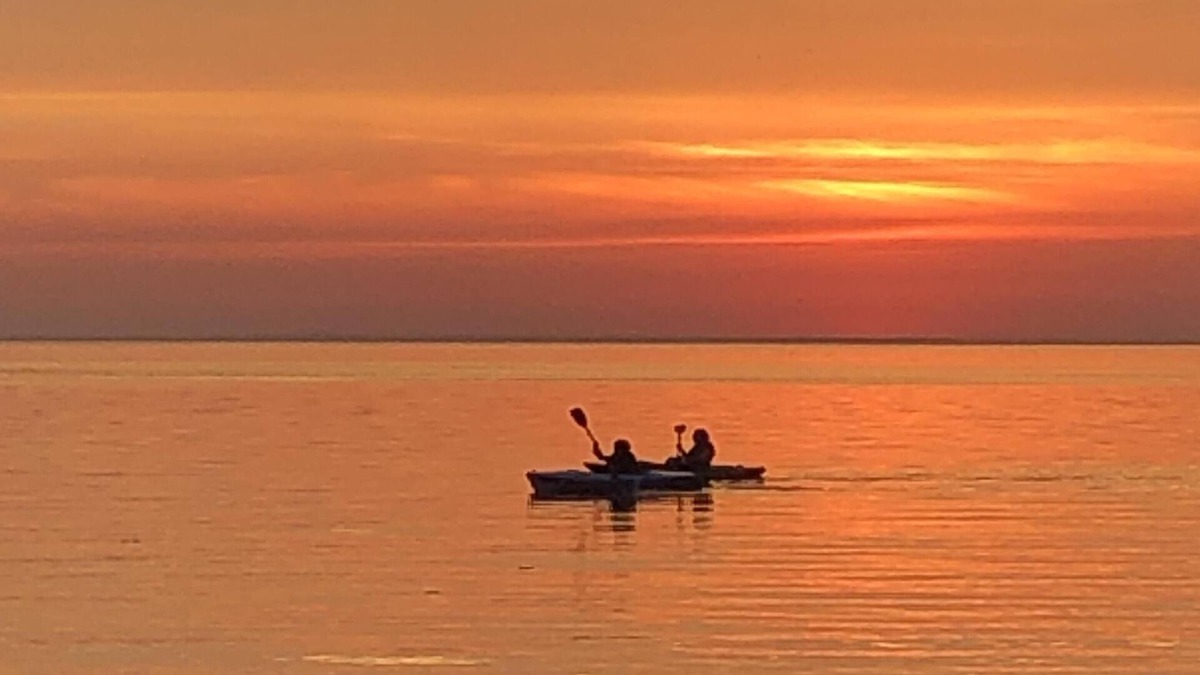 Luxemburg Cottage | Steps from the Sand: Idyllic Beachfront Rental in Door County
