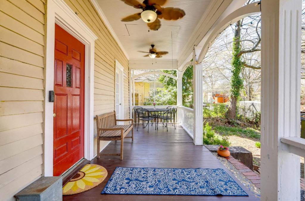 Decatur House | Steps to Shops and Eats Decatur Home with Large Yard