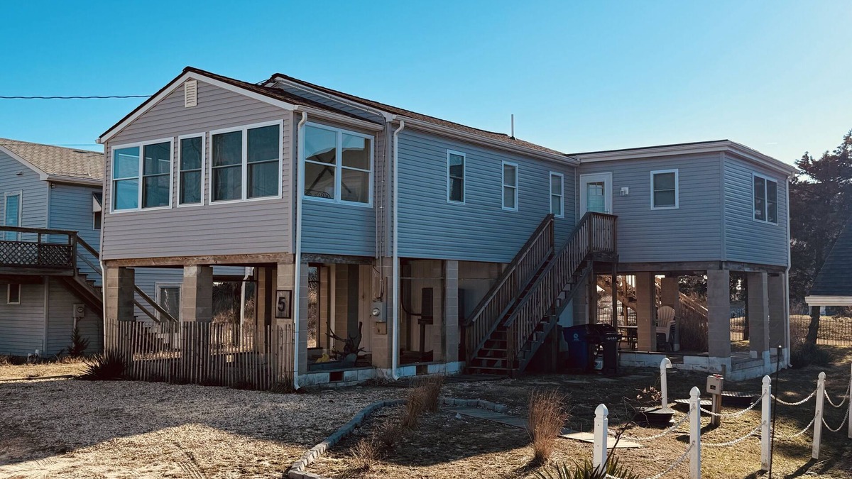 Broadkill Beach Cottage | Steps to the Beach. Pet-friendly cottage with a great view of the water!
