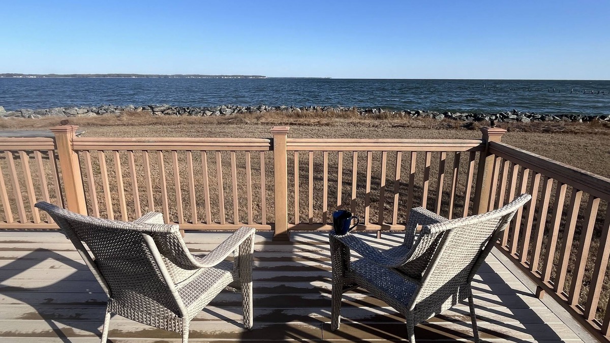 Grimstead House | Still Waters Point- Enjoy breathtaking views at our peaceful Gwynn's Island home