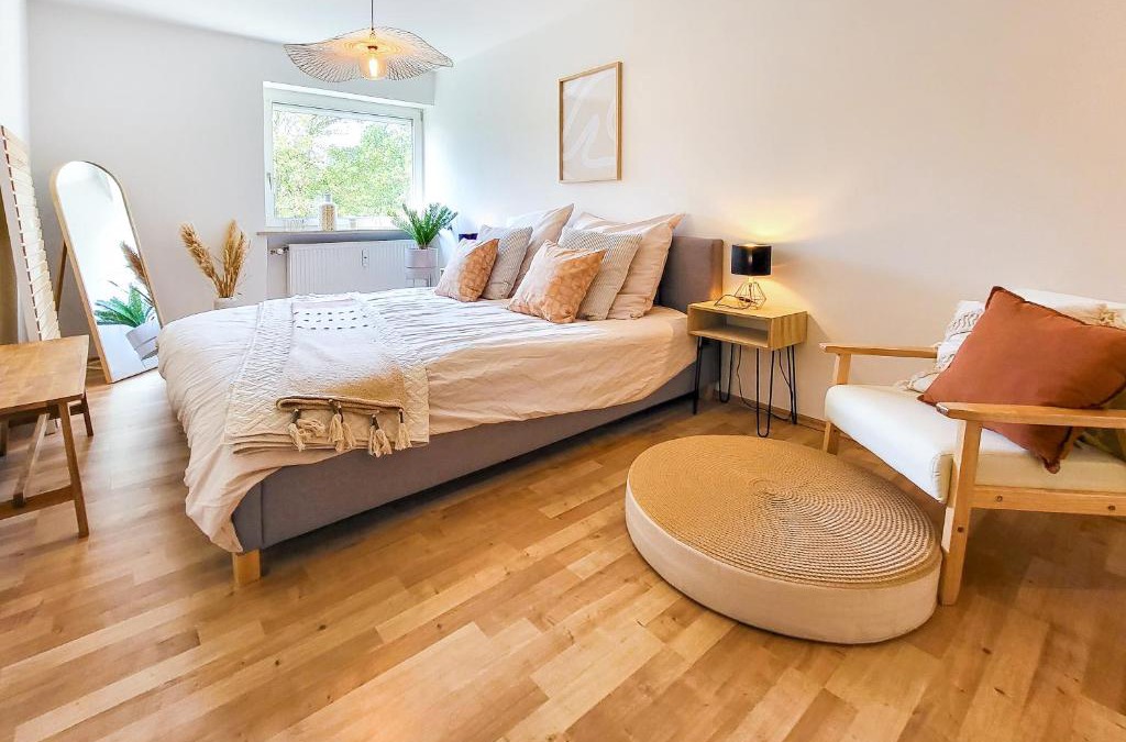 Unterhaunstadt Apartment | Stilvolle 3-Zimmer Wohnung in Ingolstadt mit Balkon und guter Autobahnanbindung