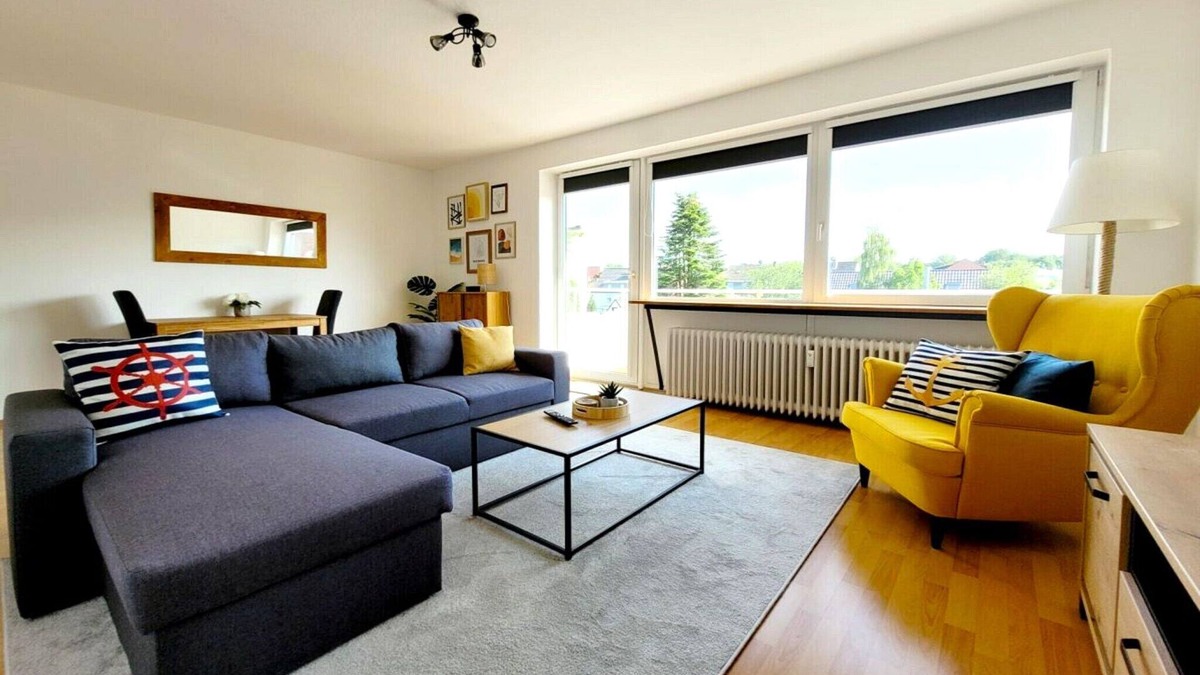 Heppens Apartment | Stilvolles Apartment mit Balkon