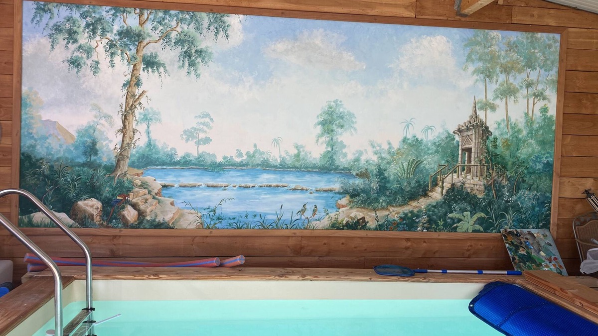 Bretteville-sur-Ay House | Stone house with indoor pool near the sea.