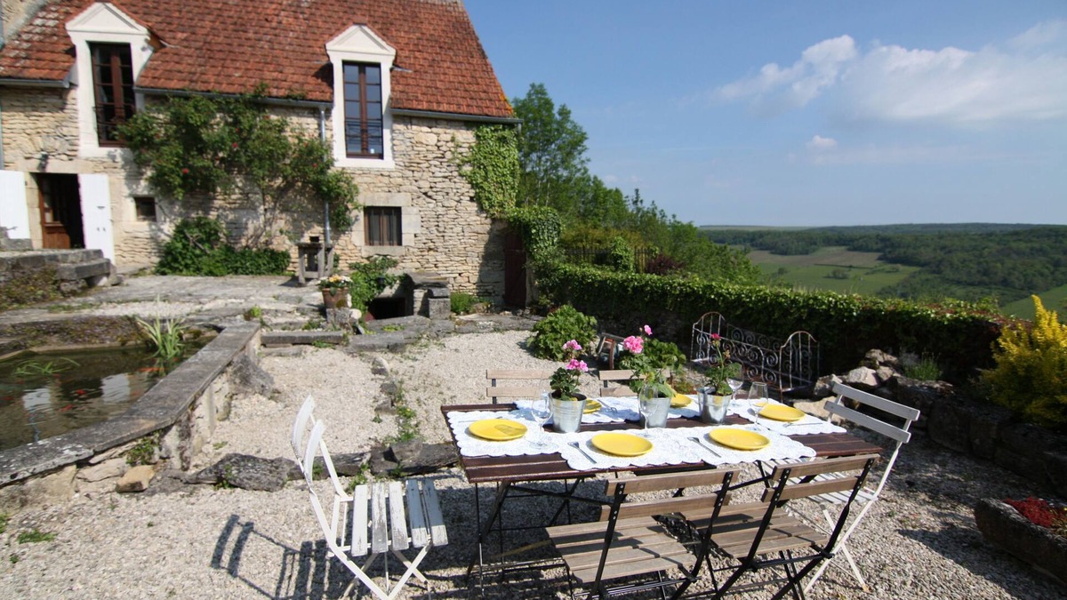 Flavigny-sur-Ozerain House | Stone house from 17th c. seen on "House Hunters International Renovations"