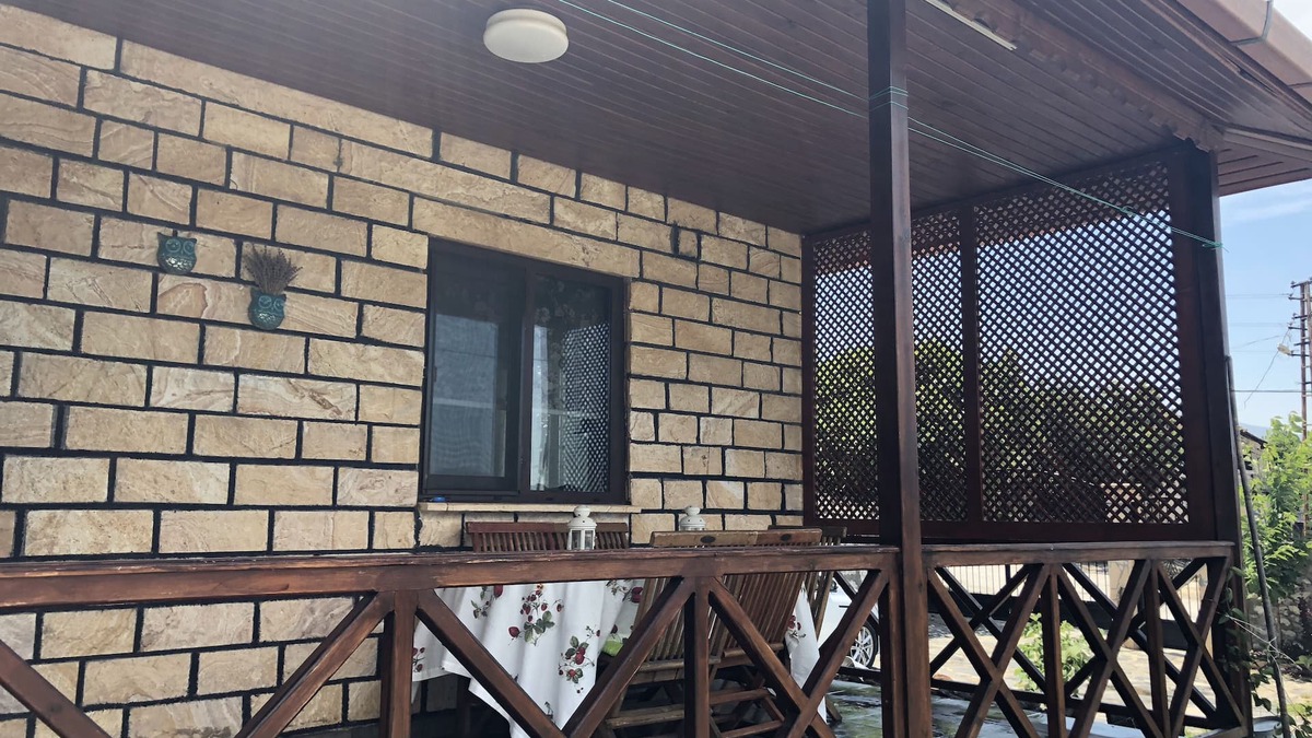 Bayramic House | Stone village house with garden in the mount Ida