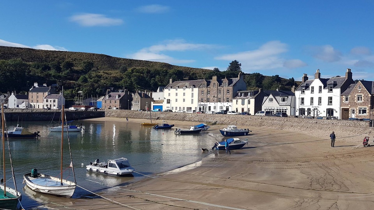 Stonehaven Apartment | Stonehaven Home with a spectacular harbor view.