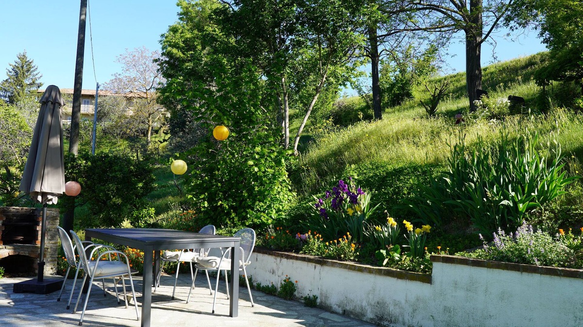 Giachelli House | Stove house - small and cosy with far-reaching views of the Alps