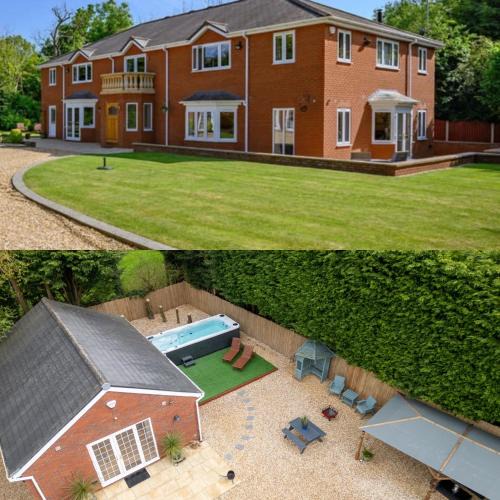 Wixford House | Stratford-upon-Avon 4BR Family Mansion on 1 acre with Pool, Gym & BBQ!