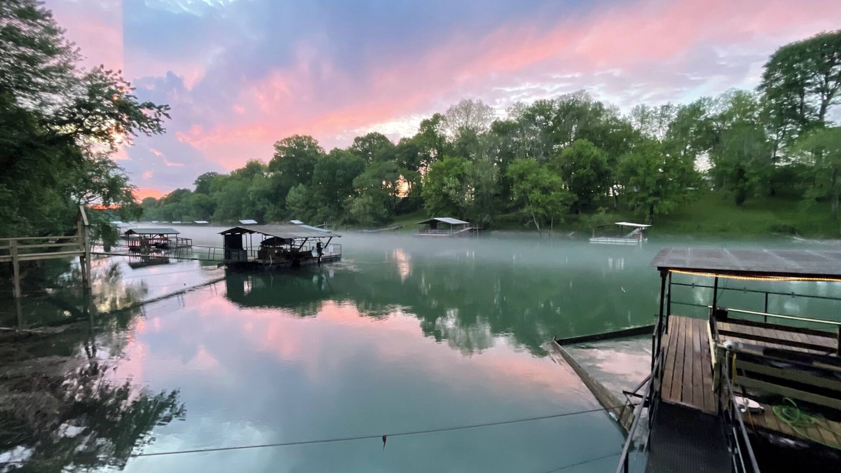 Wilburn House | Stream Come True on Little Red River w/Dock Upstream from Trophy Fishing
