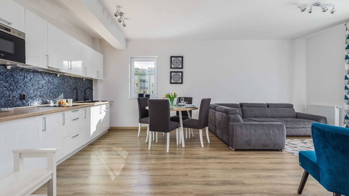 West Pomeranian Voivodeship Apartment | Strzelecka 1 | Apartment for 4 | Balcony | Parking