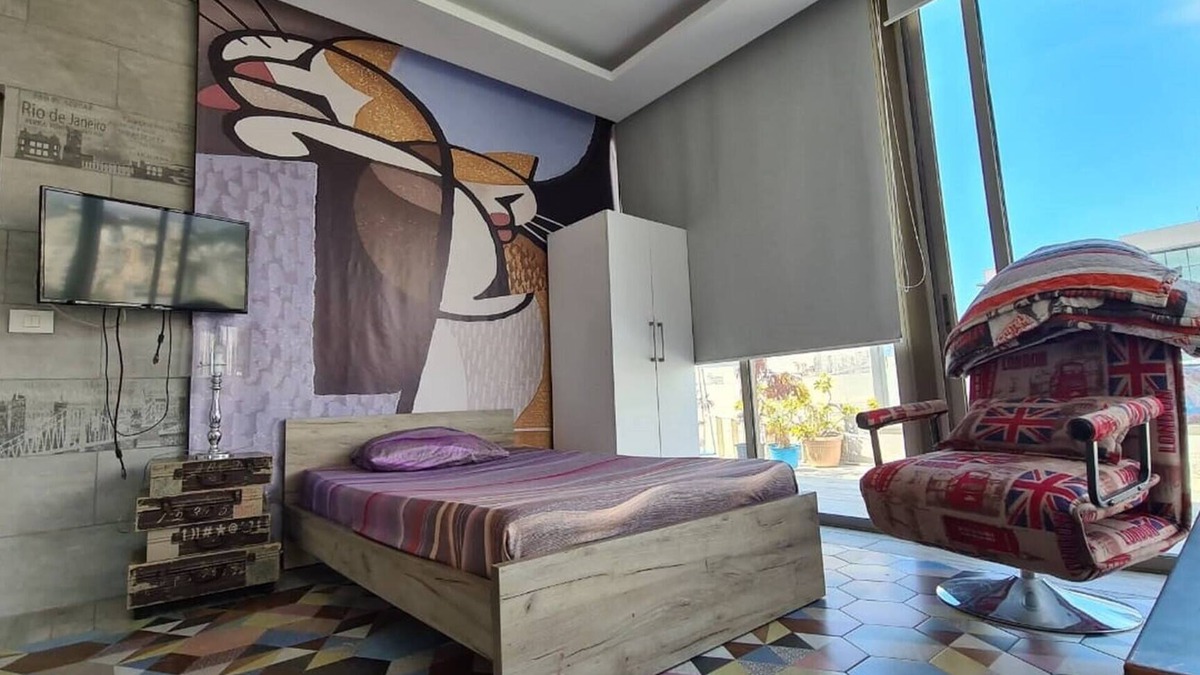 Dbayeh Apartment | Studio Dbayeh Near Abc Wz Duplex Rooftop, Sea View