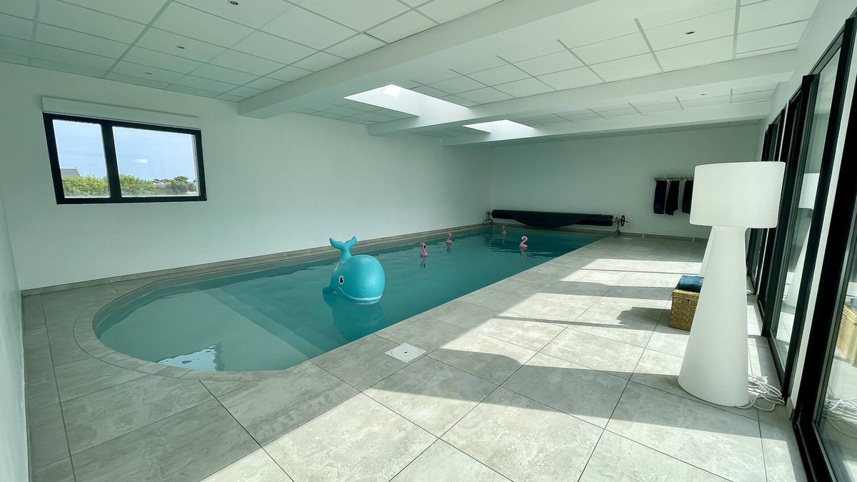 Saint-Pabu House | Studio à 500m des Plages Avec Jardin et Accès Piscine Intérieure